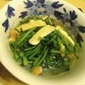 Munchkin's　Mom's cooksnap of when they made 小松菜の煮びたし.