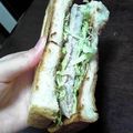 亜久里's cooksnap of when they made 余り物の生姜焼きサンド.