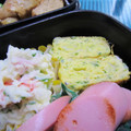 上野食堂's cooksnap of when they made お弁当にもう1品★しらすとネギの玉子焼き.