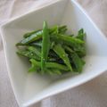 みみもぐら's cooksnap of when they made モロッコいんげんの簡単ごまあえ.