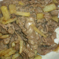 ♡しぃぃ♡'s cooksnap of when they made 牛肉とジャガイモの醤油マヨ炒め.