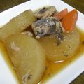 neemo's cooksnap of when they made 大根のサバ缶煮.
