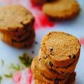 アゲハ's cooksnap of when they made ●きな粉＆黒ゴマ no クッキー●.