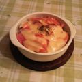 オレンジリング's cooksnap of when they made ポテトとホウレン草の簡単☆チーズ焼き.