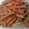 ぽっぽぺぺ's cooksnap of when they made うちのきんぴら.
