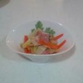 sumikko935's cooksnap of when they made 白菜とベーコンの酒蒸し.