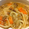 ひなちい's cooksnap of when they made 肉じゃがうどん.