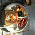 泣き虫なきこ's cooksnap of when they made のせて焼くだけハムマヨ卵トースト.