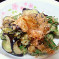 しおかつを's cooksnap of when they made 超簡単！茄子とオクラの和風ピリッマヨ和え.