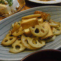 boofoochee's cooksnap of when they made ご飯が進む♫蓮根と厚揚げのカレーキンピラ.