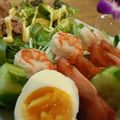 hamjiro's cooksnap of when they made 私のごちそうサラダ。.