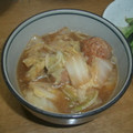 oana's cooksnap of when they made 　簡単！うまうま・肉団子と白菜の炒め煮.