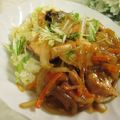 miyuki12's cooksnap of when they made 鮭のあんかけ炒飯.