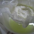 ぴよまめ。's cooksnap of when they made ヨーグルトで水切りヨーグルトとホエー.