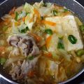 ☆★ケイト★☆'s cooksnap of when they made 豚肉と野菜のキムチ鍋.