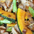 mangoyan's cooksnap of when they made 豚とかぼちゃの照り焼き風炒め.