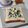 ぱふ's cooksnap of when they made 大葉香る夏のシラストースト.