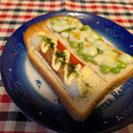 龍青空ママ's cooksnap of when they made お手軽シーフードで♪ちーずとーすと.