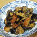ぽりぽり拓庵's cooksnap of when they made 茄子とさつま揚げ炒めちゃいました♬♫.