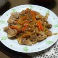 ムーちゃん☆★'s cooksnap of when they made 玉ねぎ入り　豚肉のオイスター生姜焼き.