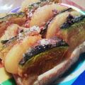 ★ひいらぎ★'s cooksnap of when they made 季節限定＊かぼちゃと柿のトースト.
