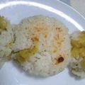 まっきー♪３７'s cooksnap of when they made さつまいもごはんの焼おにぎり☆塩あじ.