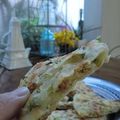 komamagokko's cooksnap of when they made ねぎパイ(葱油餅)＋家常餅.