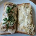 えり8eight's cooksnap of when they made 和風？洋風？納豆バナナトースト.