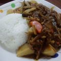 ぴぁんしゃん's cooksnap of when they made 食物繊維たっぷりごぼうカレー.