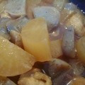 てこてこ's cooksnap of when they made とろ〜り★鶏肉と大根の煮物.
