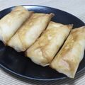 Hikibabe's cooksnap of when they made 海老とはんぺんのプリフワ春巻き.