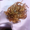 おちょこもも's cooksnap of when they made 天ぷらの後はダシダｄｅ簡単おやつうどん★.