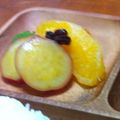 ∞はち∞'s cooksnap of when they made さつま芋とオレンジの甘露煮.