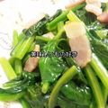 OyukarinO's cooksnap of when they made ファミレスの定番☆ほうれん草のソテー.