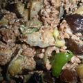たちゅら's cooksnap of when they made 茄子とピーマンのコクうま丼.