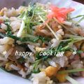 しおりのテーマ's cooksnap of when they made 簡単ちゃーはん♪.