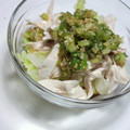 miyuking22's cooksnap of when they made 茹できゃべつとささみのネギソースがけ.