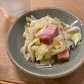 ねみねみ's cooksnap of when they made ベーコンキャベツのしんなりコンソメ蒸し煮.