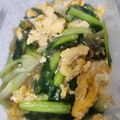 めぐぅぅ～'s cooksnap of when they made チンゲン菜と卵のふわとろ中華炒め✤.