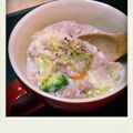 フジコ☆チエ's cooksnap of when they made ＊鶏肉と白菜のリゾット＊.