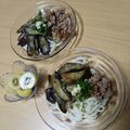 よちりん's cooksnap of when they made そぼろとナスの✿ぶっかけうどん.