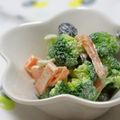 ピンクのたまご's cooksnap of when they made 簡単！きのことブロッコリのサラダ.