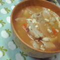 いちご畑のプチ王子's cooksnap of when they made 簡単豚汁.