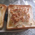sweethazu's cooksnap of when they made てっ…天かすトーストぉ！.