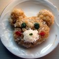 きくっちー★'s cooksnap of when they made クマちゃん＊キャラ弁.