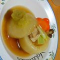 おはなぼーん's cooksnap of when they made 蕪を器に見立てて　カブの鶏詰め煮.