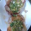 ちゃう007's cooksnap of when they made ネギソースで食べるチキングリル.