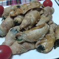 ぁさたんω's cooksnap of when they made ✿とろ～り餡で♡豚肉のほうれん草巻き✿.