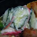 キャシーキャサリン's cooksnap of when they made キュウリとカニカマのワサビマヨ和え.