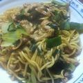 ♡Catherine's cooksnap of when they made もやしにら焼きそば.